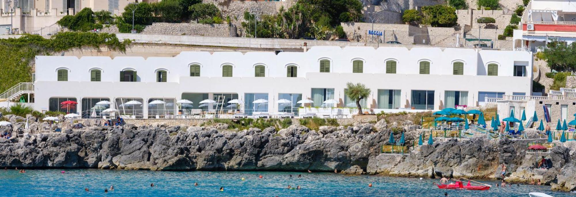 Hotel La Roccia Castro  Eksteriør billede